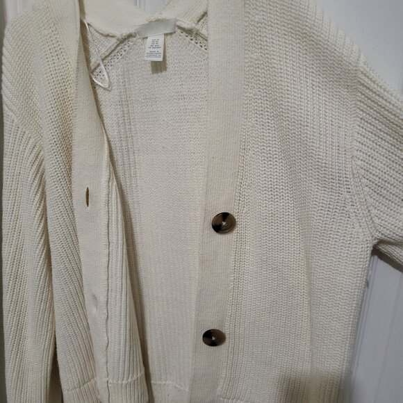 Cream/ off white colored cardigan - Picture 2 of 2